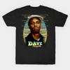 Men Black Print T-shirt Dave Chappelle No-Cut Transfer Paper Print Cotton Tshirt