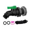 3/4inch Rain Barrel Connector Kit for Water Management In Gardens