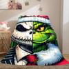 Christmas Gift Comedy Movie How the Grinch Stole Christmas blanket home warming, four season bed decoration sofa cover flannel throwing blanket K18