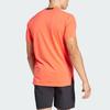 adidas Designed for Training Workout Tee Bright Red Men Streetwear IS3815