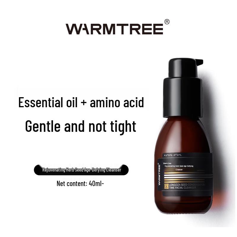 WARM TREE Омолаживающее средство для умывания лица с семенами травы