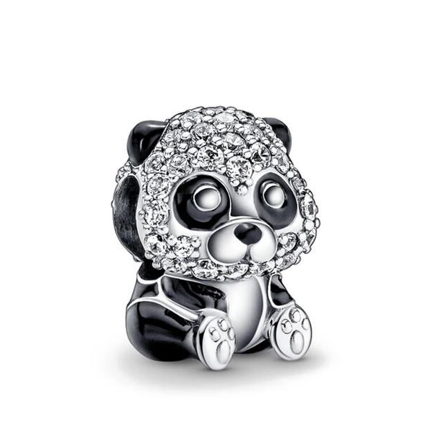 

Новий срібний 925 проби Infinity Hearts & Stars Flower Pendant DIY fine beass Charms Fit Original Charm Bracelet Women
