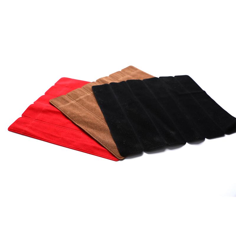 10 ks Sametové pouzdro na pero Pouzdro na plnicí pero Jednoduchá taška na tužky Retro obal na pero