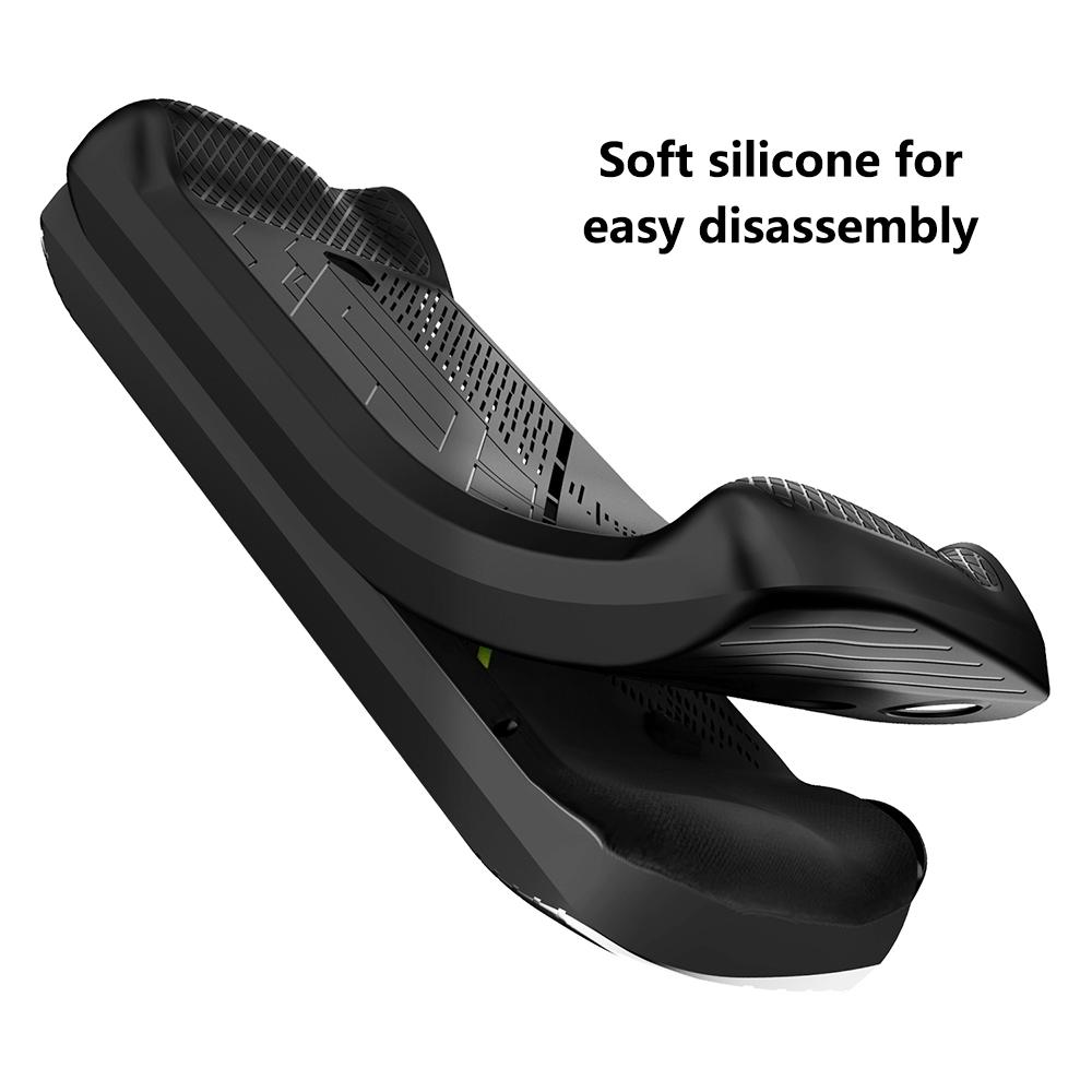 3-in-1 Kit für Asus ROG Ally X Silikonhülle Tragbare Reise-Trageabdeckung mit Displayschutz aus gehärtetem Glas