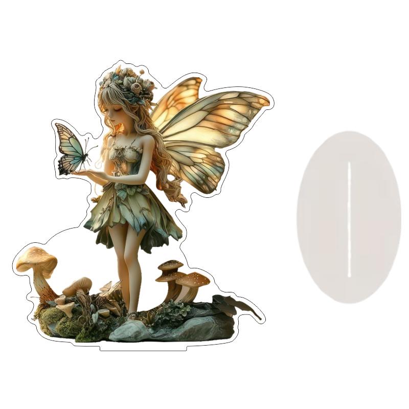 Dekoracyjna Figurka Dekoracja Smoka Do Biura Prezent na Parapetówkę Dekoracja Biurka Ornament 2D Akrylowy Ornament na Biurko