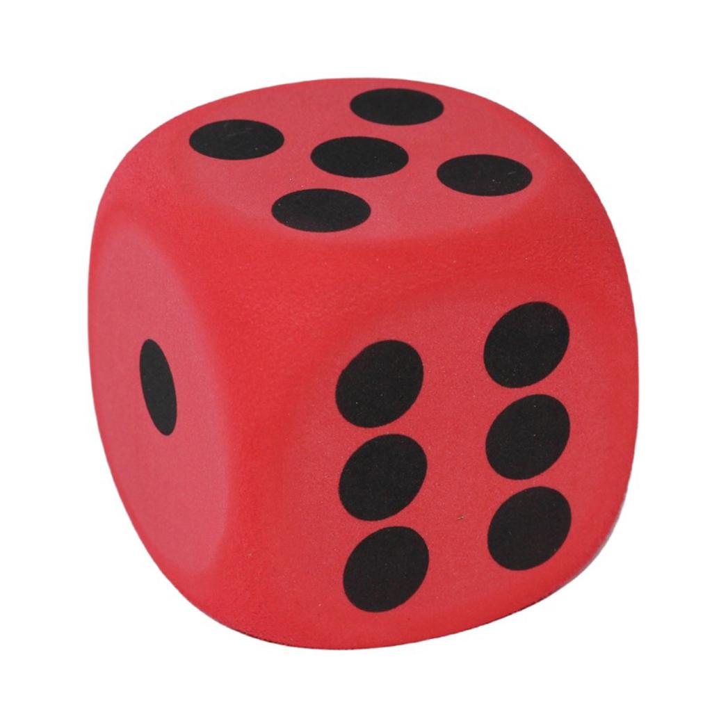 80 mm große Würfel mit schwarzen Punkten, sechsseitige Punktwürfel, farbige Würfel, Lernhilfen, Spielwürfel zum Zählen, Mathematikunterricht