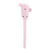Mini Flexible Fan USB Charging Portable Desktop Bedside Universal Fan Blade Auto Stop(Pink )