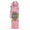 1PC Camel Retro Western Skull Graphic Print 750ml Portable Sports Water Bottle Leakproof Gym Outdoor Travel Drink Cup