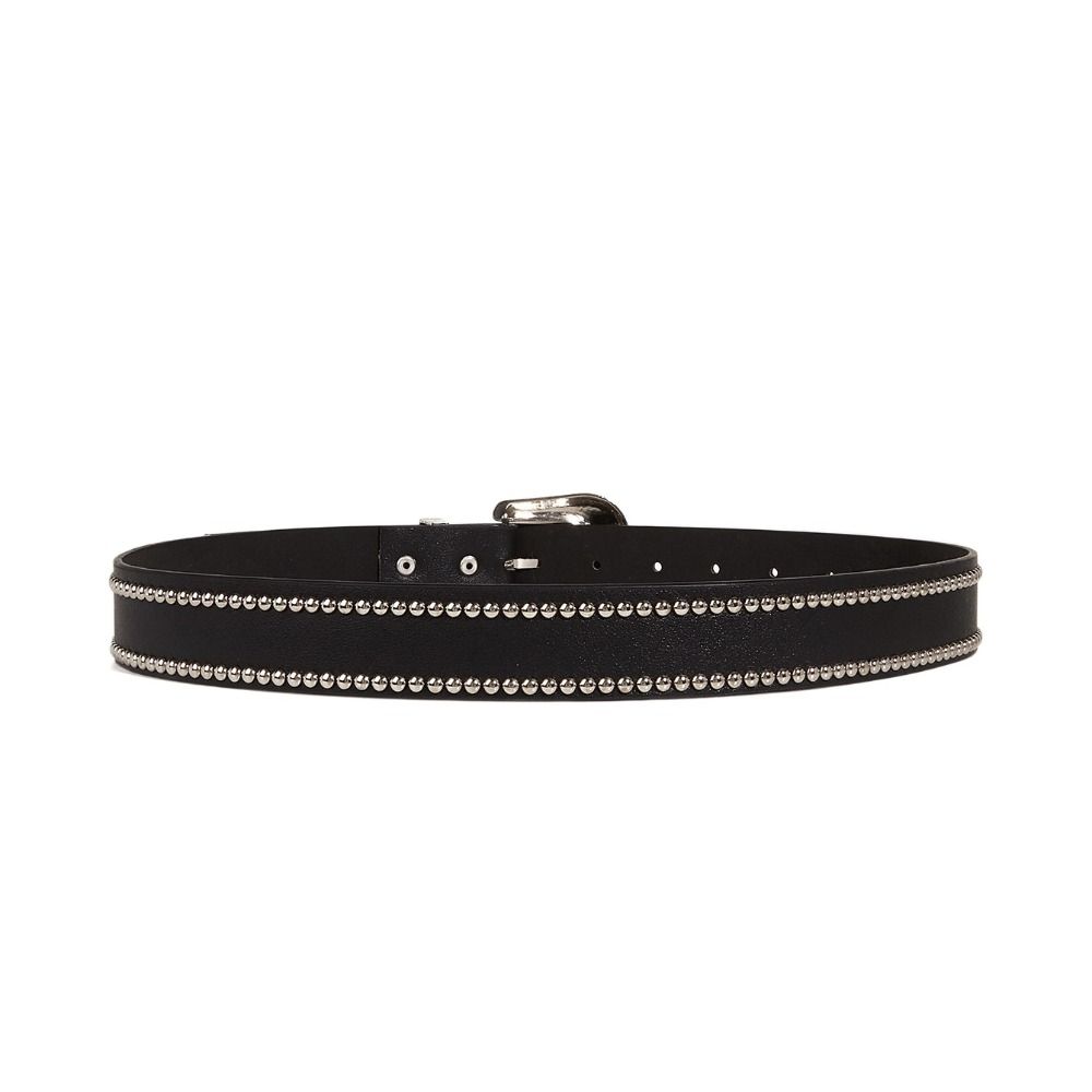 Punk Rivet Waist Belt Hip Hop PU Leather Belt Casual Women Waistband  Ladies