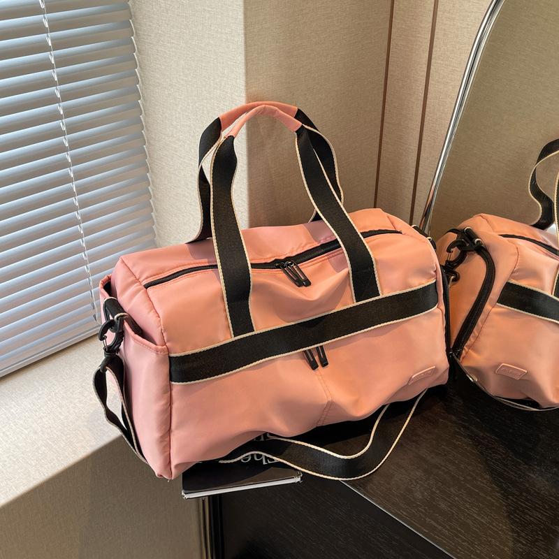 New simple and large-capacity portable travel bag, short-distance business trip boarding bag, sports yoga messenger fitness bag
