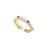 Stacking Real Light Luxury Mango Star Drop Glaze Three-Piece Ring Women'S High-End Fashion Niche Design Index Finger Ring