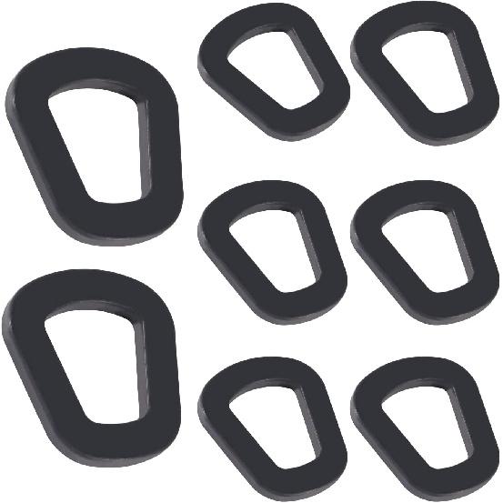 8pcs Jerry Can Gaskets Rubber Fuel Can Gaskets Replacement Gas Gaskets Gas Can Spout Gaskets Replacement Gaskets Fuel Washer Seals for 20L Jerry Can