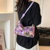 New Cross-Border Embroidered Floral Top Handle Bag Chinese Style Shoulder Bag Comfortable and Versatile Texture Storage Bags
