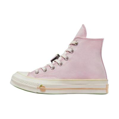 1970s Chuck Taylor All Star Peach High Top Canvas Shoes Unisex Pink