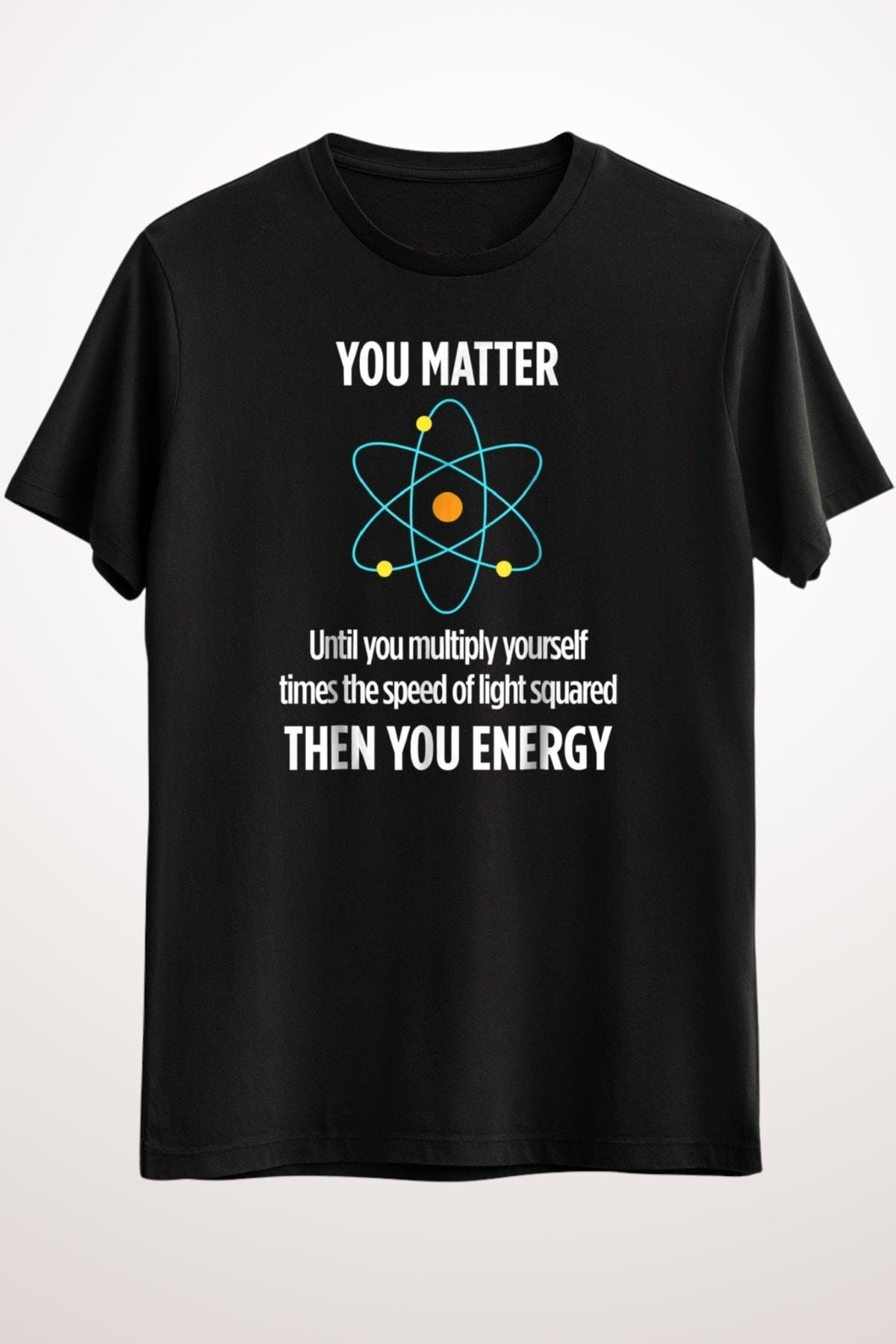 

Мужской черный цвет You Matter You Energy Funny Physics Любитель физики — DS1637