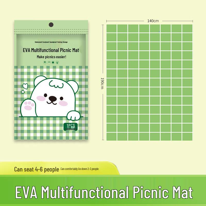 Xuanyong Disposable Waterproof Picnic Mat - Houndstooth (Pack of 3)
