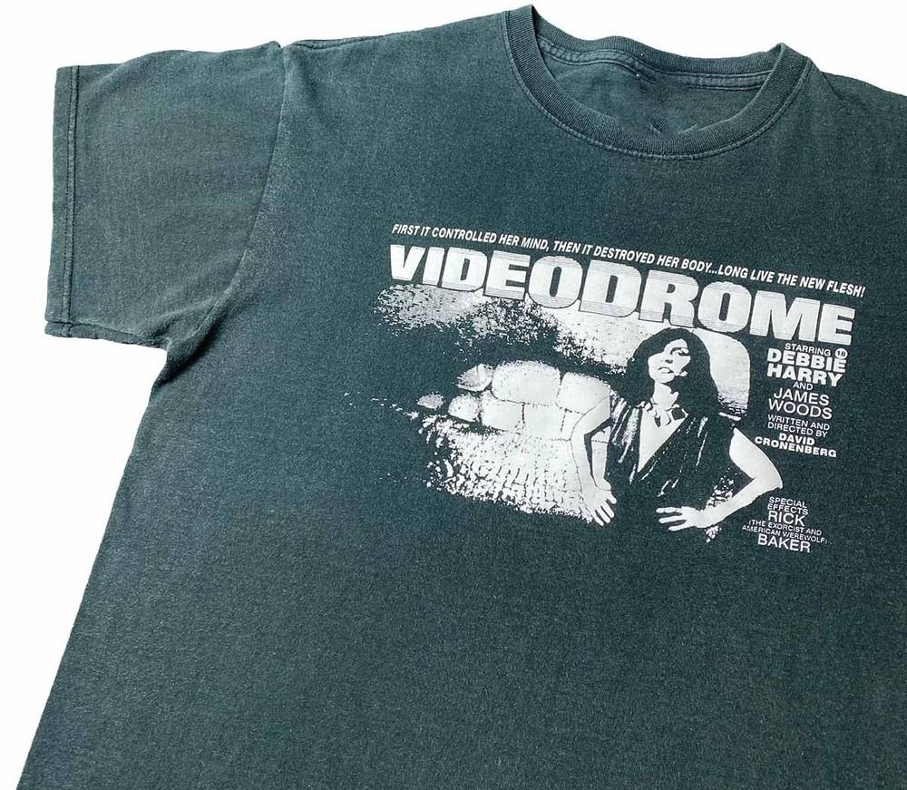 Videodrome Movi e For Halloween TShirt Black Unisex S-5XL 1H0441 Unisex T-Shirt XXXL