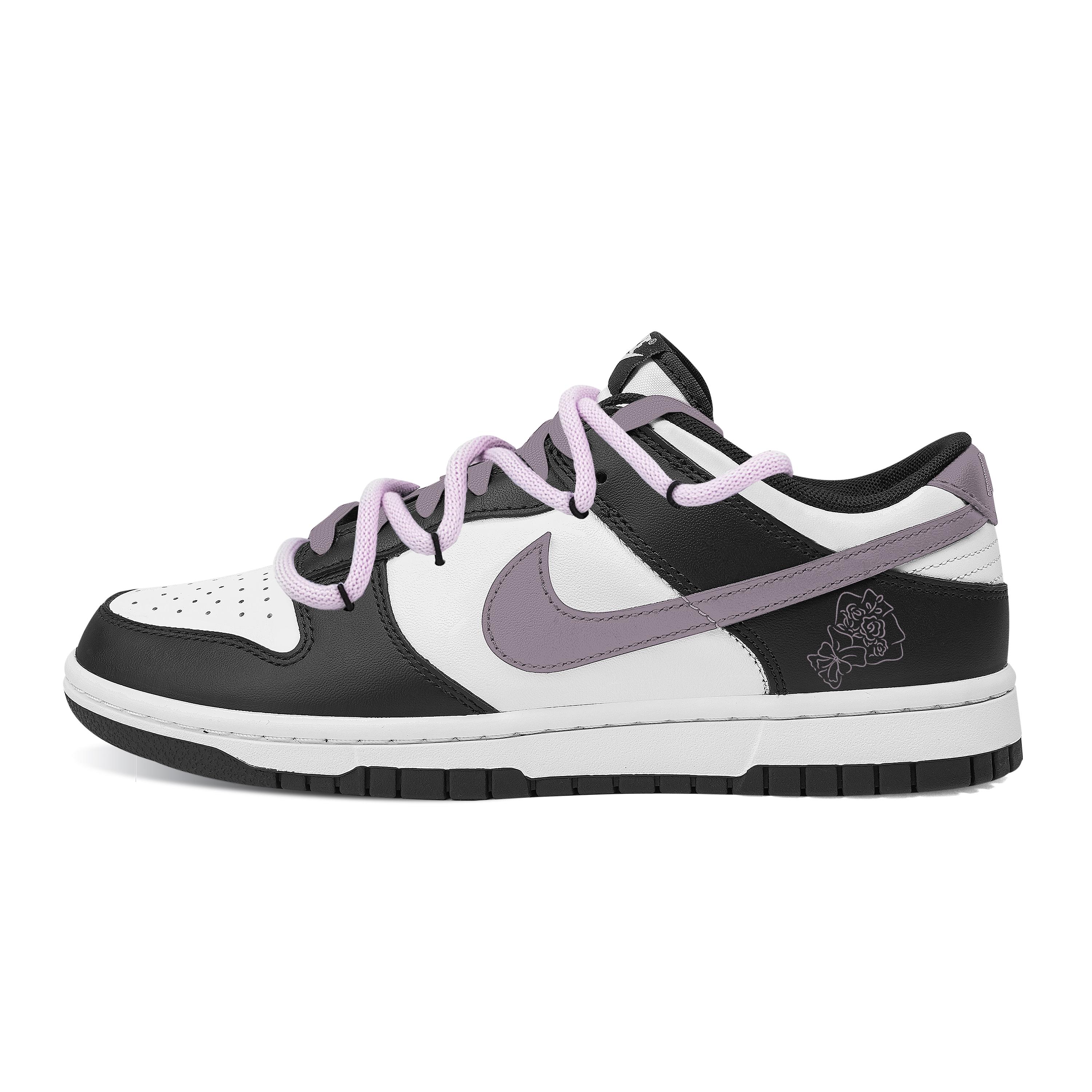 

Nike Dunk Sweet Potato Tulips Abrasion Resistant Low top Skateboard Shoes Unisex Black DD1391-100(Team529-) 45