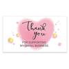 Office Business Cards Thank You Custom Bookmark X094