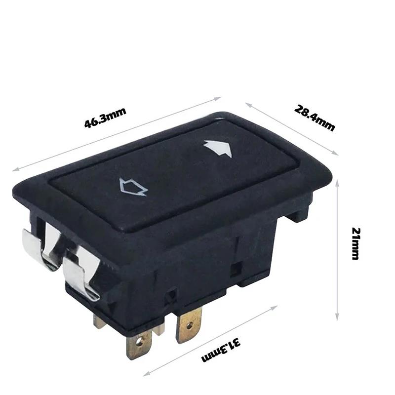6pin 12-24v Car Electric Window Switch Button Cover Auto Power Controller Toggle Switch Auto Replacement Parts Switche Universal Switches4