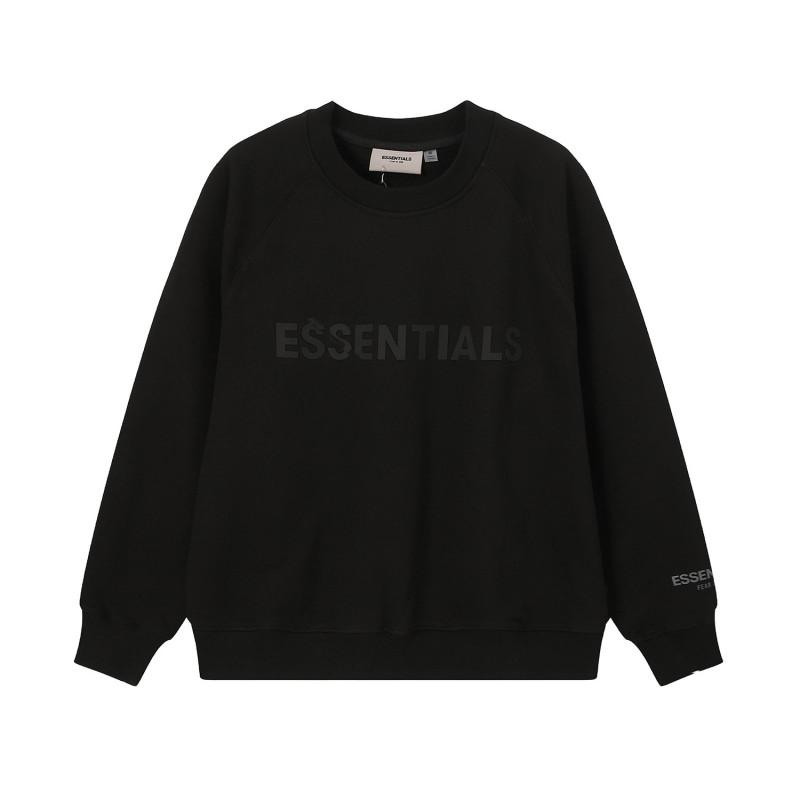 Essentials Streetwear Unisex Hoodie Flocked Velvet