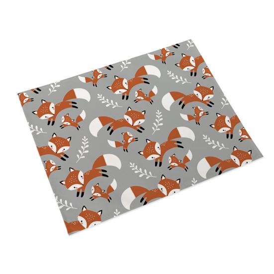 Nordic Style Kitchen Reusable Placemat Animal Forest Absorbent Fast Drying Washable Table