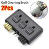 2Pcs Retractable Ball Head Brush Golf Supplies Golf Club Cleaner Tool New Golf Cleaning Brush
