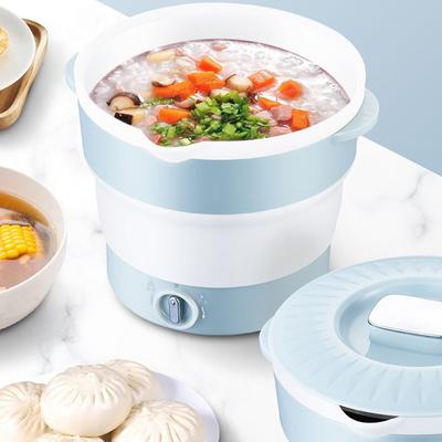 Folding Cooking Pot Portable Camping Electric Hot Pot Travel Home Multifunctional Cooker