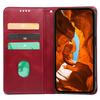 For Motorola Moto G56 5G Case Hidden Magnetic Closure Calf Texture Leather Phone Cover