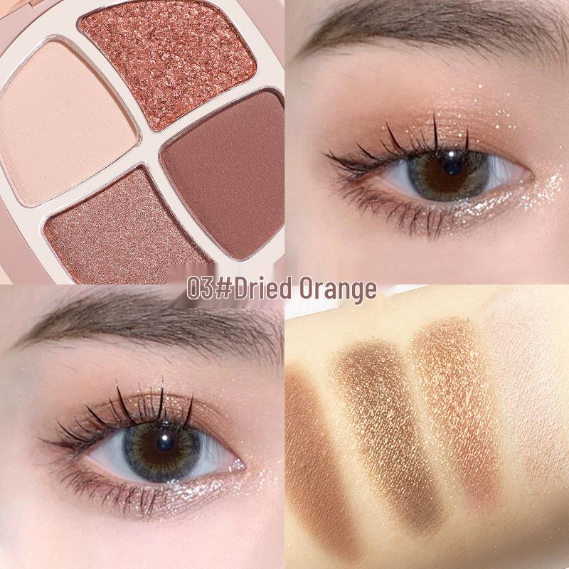 

Winnie the Pooh Romantic Matte Four-Color Diamond Eyeshadow 12 shades