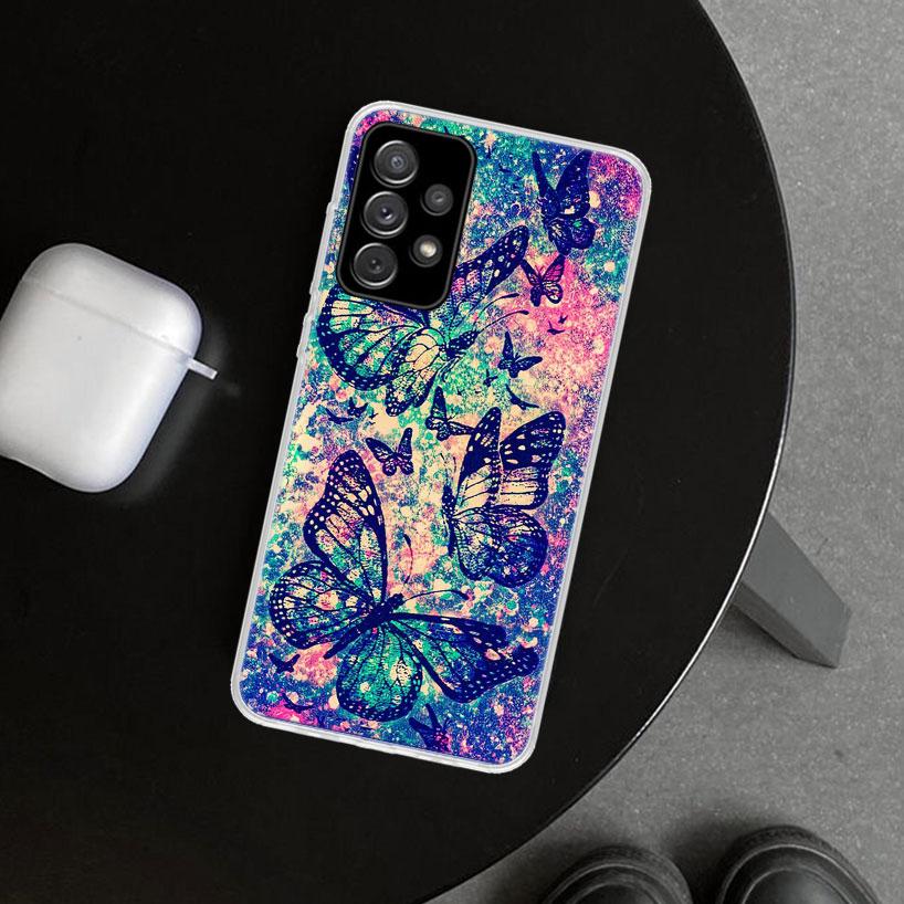 Mandala Sunflower Mandala Phone Case Cover for Samsung Galaxy A12 A22 A32 A52 A72 A02S A51 A50S A31 A20S A10S Note 20 Ultra 10 P