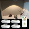 Mini luce notturna a LED super luminosa senza fili Interfaccia USB Telecomando Luci dimmerabili sottopensile Armadi Guardaroba Cucina
