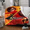 Custom Name Incredible Family Adventure flannel Blanket for Super Soft Cute Comfort Blanket for Travel Bedding Couch Sofa Blanket