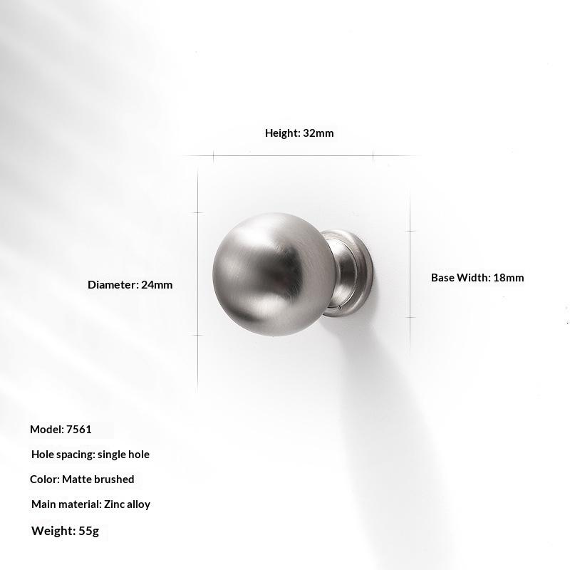 French Vintage Cupboard Door Handles Solid Furniture Knobs Easy to Install Hardware for Wardrobe Drawer Cabinet Home DIY Project