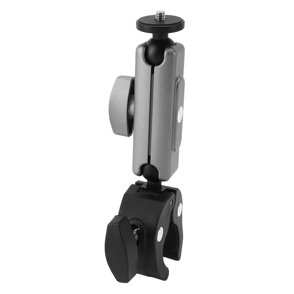 Camera Motorcycle Mount Strong Bearing Capacity Solid Structure 360 Deg Rotation Action Camera