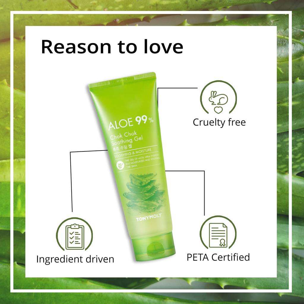 TONYMOLY Aloe 99% Chok Chok Żel Łagodzący 250ml