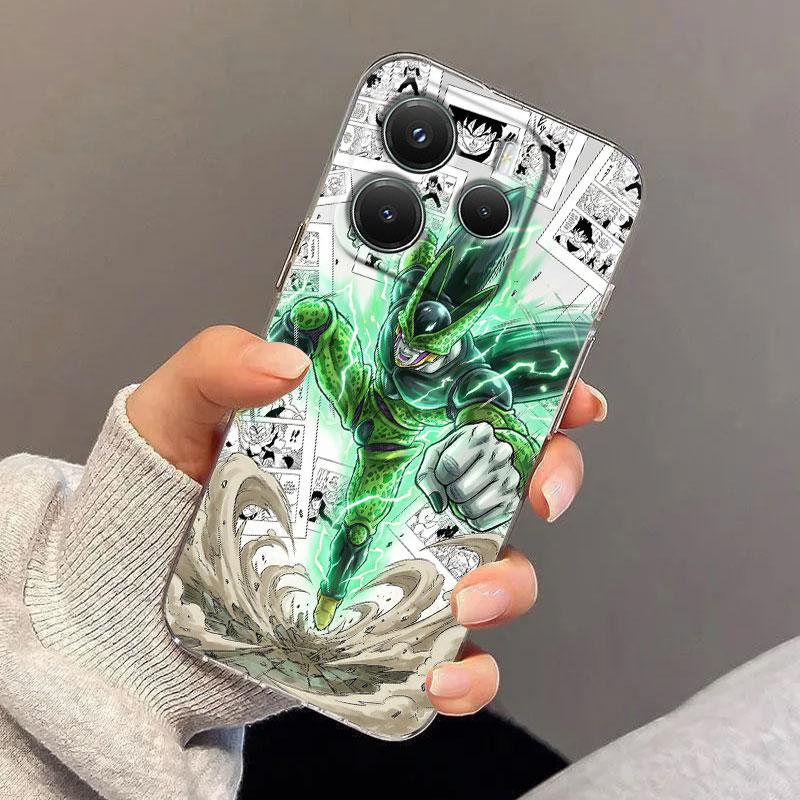 Anime Dragons Balls Manga Case For Xiaomi Redmi Note 15 14 13 12 11 10 Pro Plus Cover For Redmi 15C 15 14C 13C Clear Phone Cases