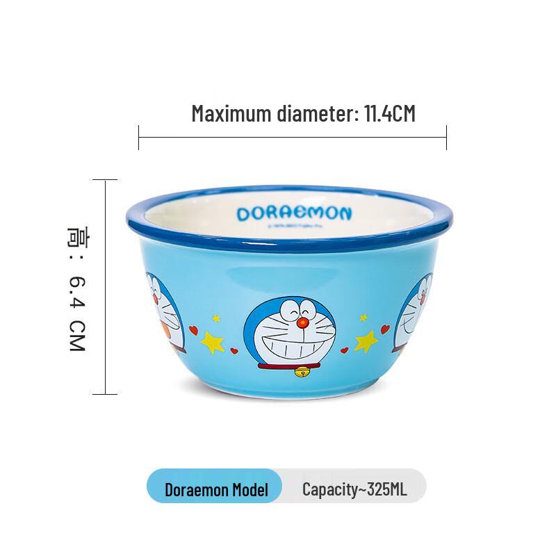 Doraemon Cartoon Ceramic Bowl