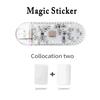 1/2/4PC Mini Car LED Light USB Charging Interior Lighting Lamp for Armrest Box Switch Touch Magnetic Reading Lamp Foot Light