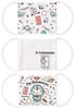 Skater Washable Gauze Masks for Children Ages Antibacterial and Pack of Doraemon and Sanrio MSKG1 12-Layer 3-10, Odor-Resistant, 3, I'm Tools, 12x9cm,