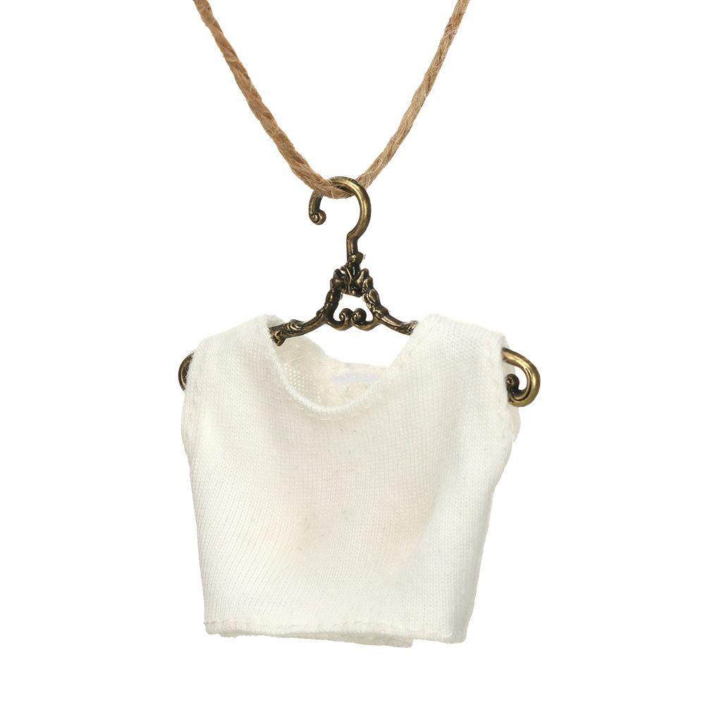 For Ob11 Doll Alloy 4/6.5cm Hangers Dolls Clothes Accessories Dollhouse Furniture Bedroom Decor