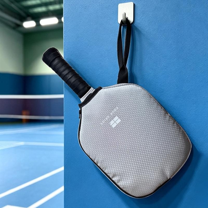 Pickleballs Paddles Case Rackets Cover with Water-Resistant Polyester and Neoprene Outer Fabric for Storage and Courts Carrying