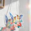 Acrylic Puzzles Toy Double Sided Sun Catcher Acrylic Puzzles DIY Creative Jigsaw Puzzle Pendant for Women Men Mom Birthday Gift