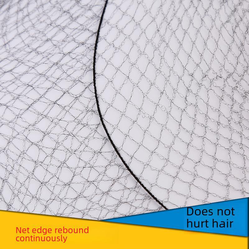 Plasă de păr invizibilă din nailon cu plasă fină, neagră, de înaltă elasticitate, pentru balet, dans, catering și film