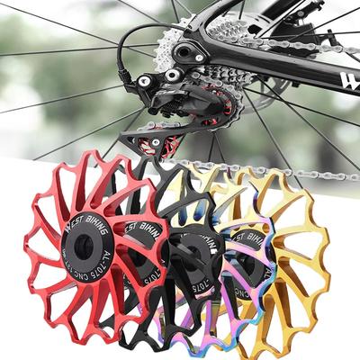 1 Stück 11T/13T Keramiklager Leichtgewicht Rennrad Hinterer Schalthebel Schaltröllchen für MTB Schaltwerk CNC Riemenscheibe