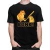Vlastní Cheems Bonk Meme Pixel Art Trička pro Muže Krátký Rukáv Volnočasové Tričko Shiba Inu Pes Tričko 100% Bavlna Trička Nápad na Dárek