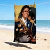 Michael Jackson Collage Stylish Digital Printing Beach Towel Quickdrying Absorbent Blanket For Beach Pool Gym Travel