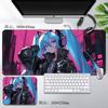 Hatsune Miku Anime Large Mouse Pad NonSlip AntiDirty Desk Mat Waterproof Keyboard Pad for Fans