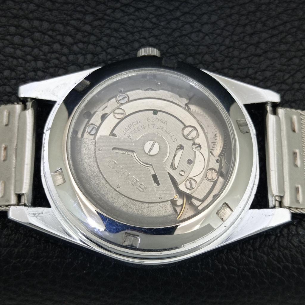 VINTAGE SEIKO 5 AUTOMATIC REFURBISHED JAPAN MENS WHITE DIAL WATCH A444273-1