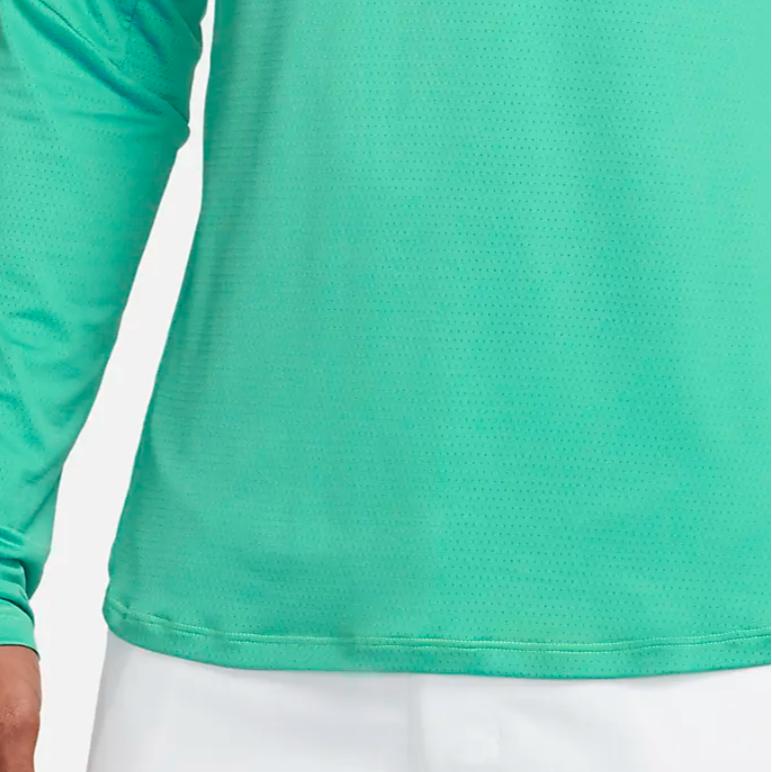 Nike Court Dri-FIT Advantage Logo Print Comfortable Crewneck Sweatshirt Men Sweatshirt Green DD8370-392